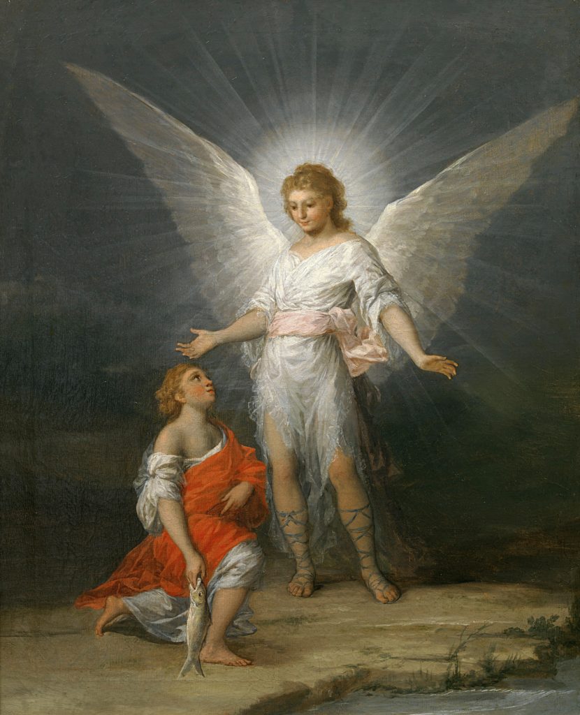 フランシスコ・デ・ゴヤ 「トビアスと大天使ラファエル」 （1786-1788）